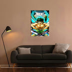 Metal Poster - One Piece Roronoa Zoro OP24 Mobile Case by CoverMeUp - Style 7