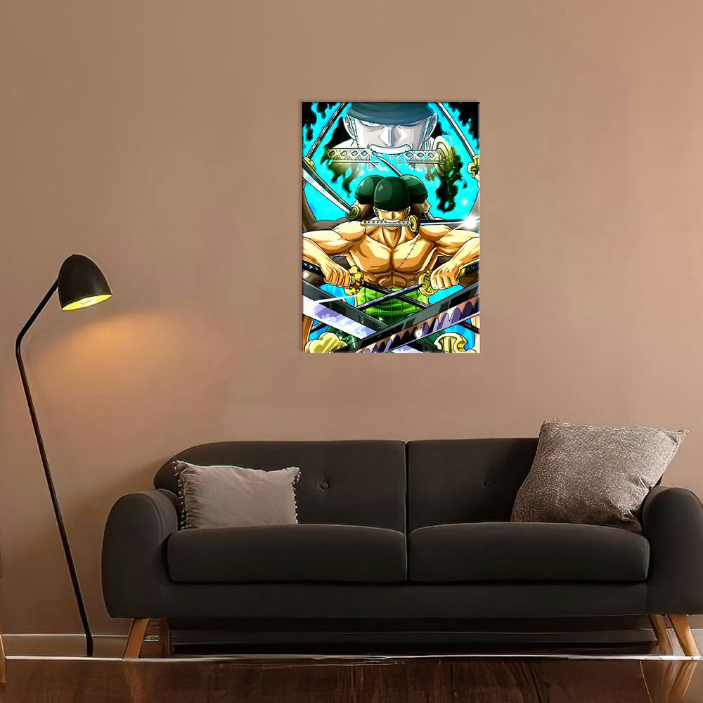 Metal Poster - One Piece Roronoa Zoro OP24 Mobile Case by CoverMeUp - Style 7