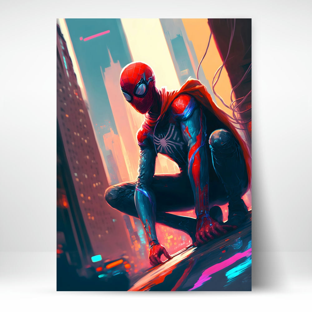 Metal Poster - Superhero Spiderman SM17 Mobile Case by CoverMeUp