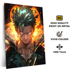 Metal Poster - One Piece Roronoa Zoro OP22 Mobile Case by CoverMeUp - Style 4