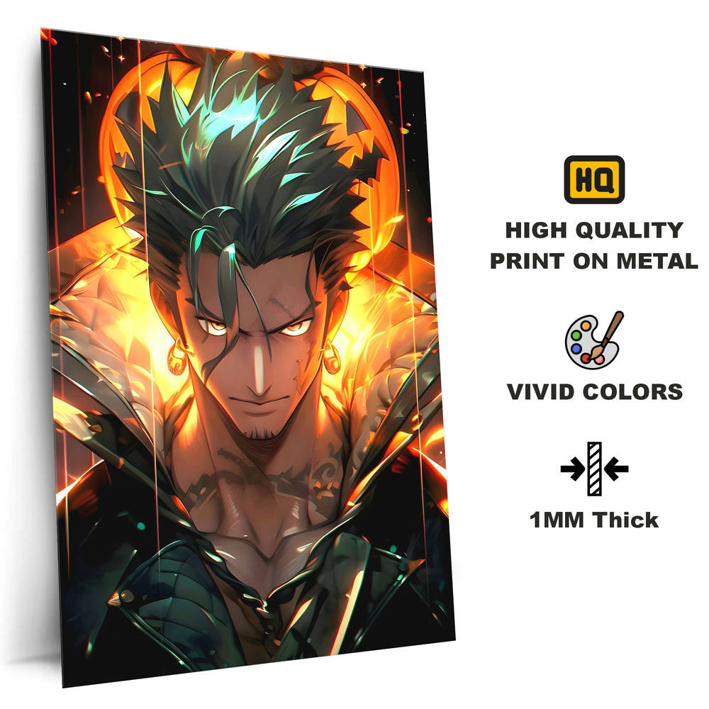 Metal Poster - One Piece Roronoa Zoro OP22 Mobile Case by CoverMeUp - Style 4