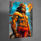 Metal Poster - Lord Hanuman LH02 Mobile Case by CoverMeUp - Style 3