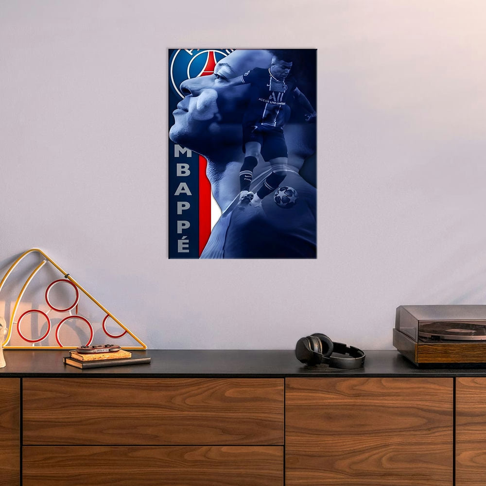 Metal Poster - Footballer Kylian Mbappe KM05 Mobile Case by CoverMeUp - Style 6