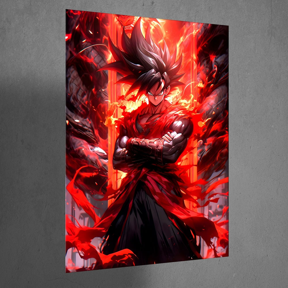 Metal Poster - Anime Dragon Ball Z DBZ01 Mobile Case by CoverMeUp - Style 3