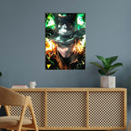 Metal Poster - One Piece Portgas D. Ace OP52 Mobile Case by CoverMeUp - Style 5