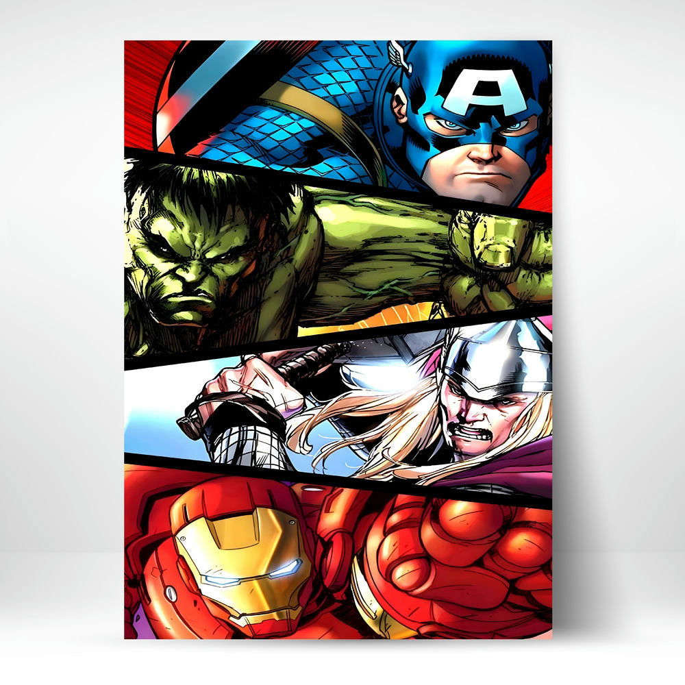 Metal Poster - Superhero Avengers AV02 Mobile Case by CoverMeUp
