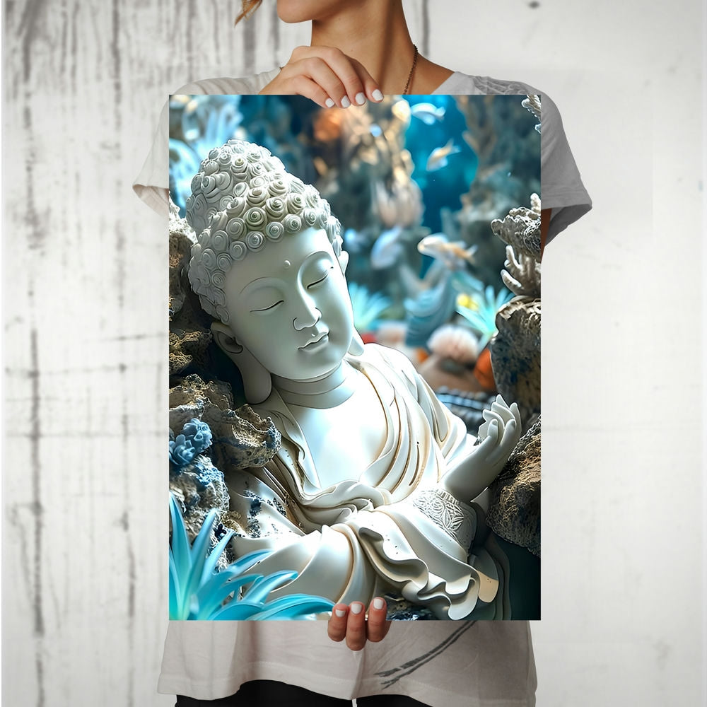 Metal Poster - Lord Buddha LB10 Mobile Case by CoverMeUp - Style 8