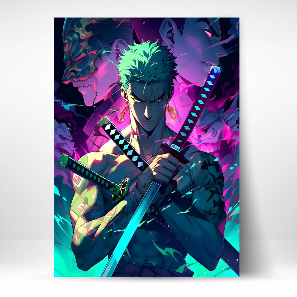 Metal Poster - One Piece Roronoa Zoro OP32 Mobile Case by CoverMeUp
