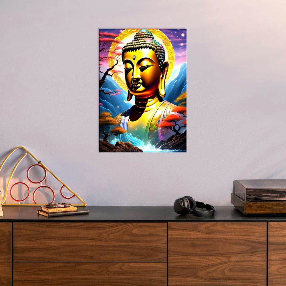 Metal Poster - Lord Buddha LB20 Mobile Case by CoverMeUp - Style 6