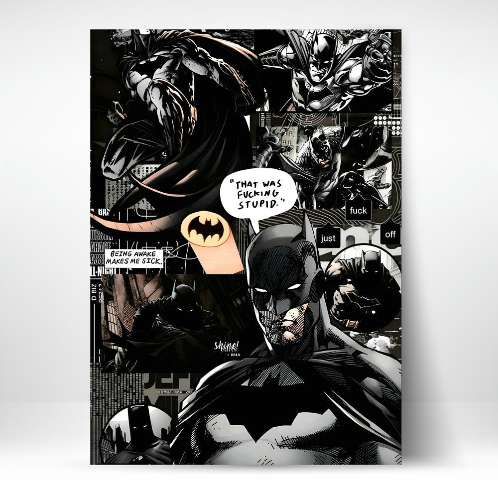 Metal Poster - Superheroes Batman BAT11 Mobile Case by CoverMeUp