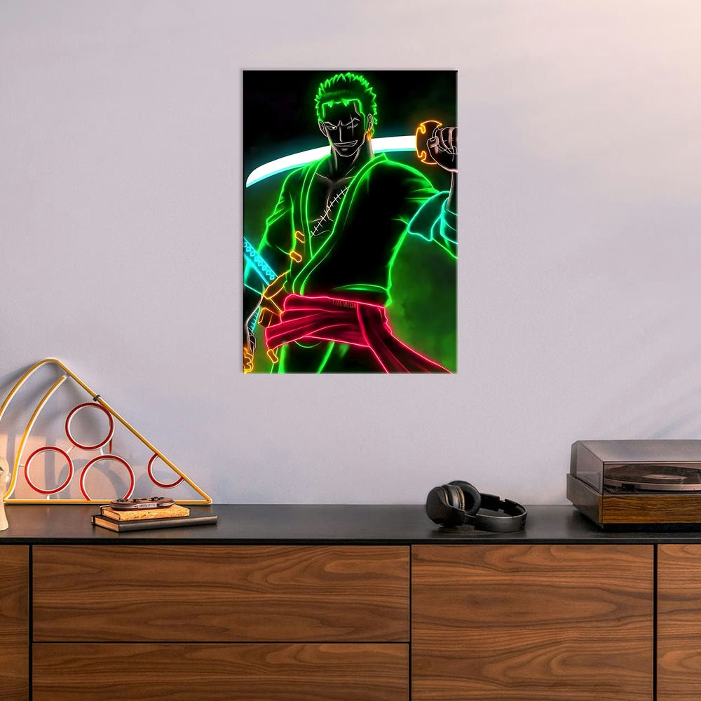 Metal Poster - One Piece Roronoa Zoro OP55 Mobile Case by CoverMeUp - Style 6