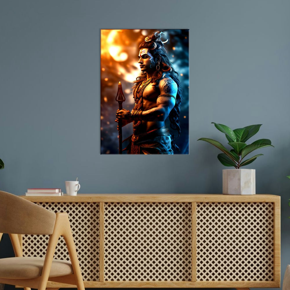 Metal Poster - Lord Shiva LS21 Mobile Case by CoverMeUp - Style 5