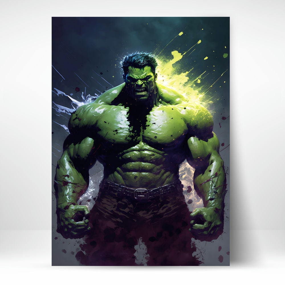 Metal Poster - Superhero Hulk SH05 Mobile Case by CoverMeUp