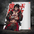 Metal Poster - One Piece Monkey D Luffy OP02 Mobile Case by CoverMeUp - Style 2