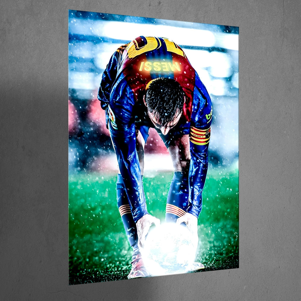 Metal Poster - Footballer Lionel Messi LM01 Mobile Case by CoverMeUp - Style 3