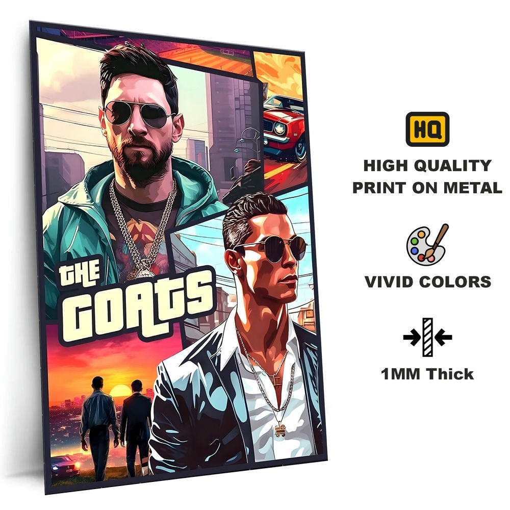 Metal Poster - The Goats Mobile Case by CoverMeUp - Style 4