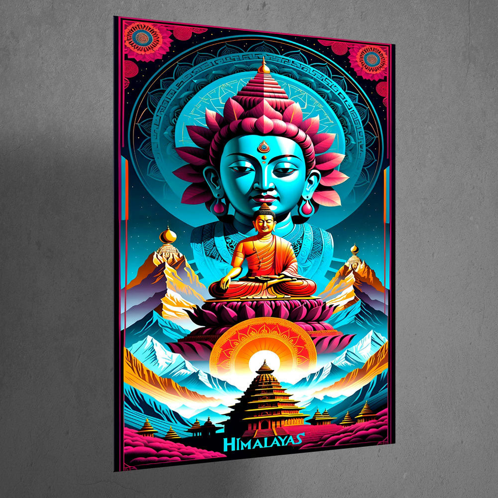 Metal Poster - Lord Buddha LB07 Mobile Case by CoverMeUp - Style 3