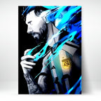 Metal Poster - Footballer Lionel Messi LM03 Mobile Case by CoverMeUp