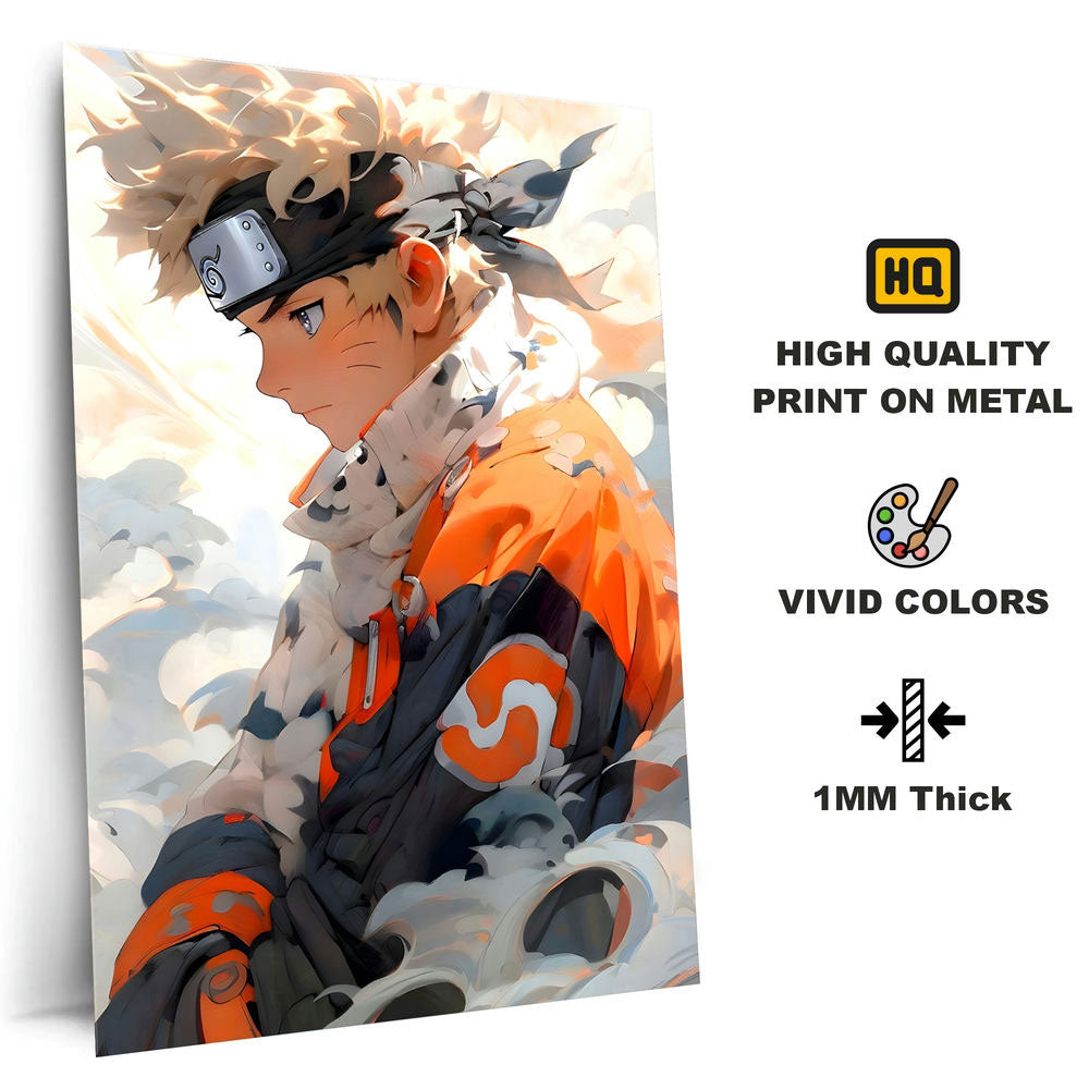 Metal Poster - Naruto Uzumaki NU04 Mobile Case by CoverMeUp - Style 4
