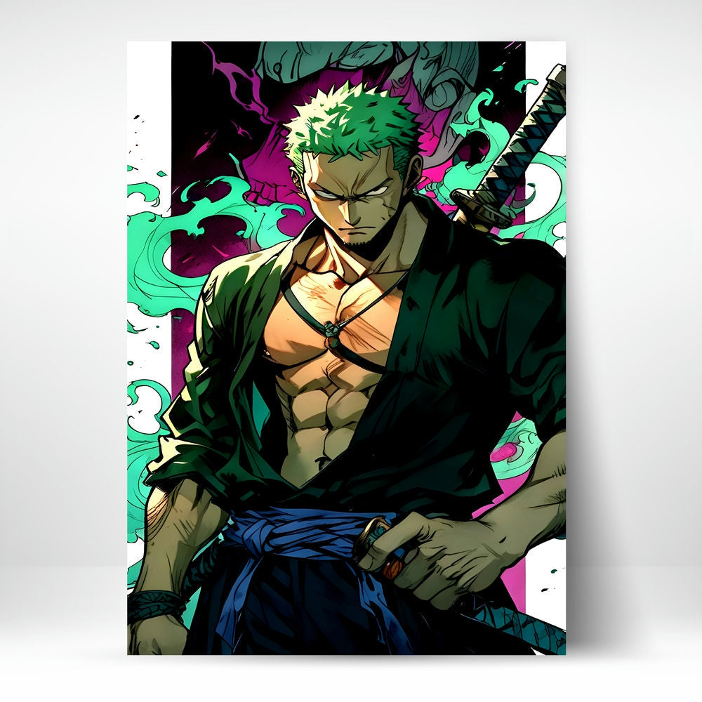 Metal Poster - One Piece Roronoa Zoro OP54 Mobile Case by CoverMeUp