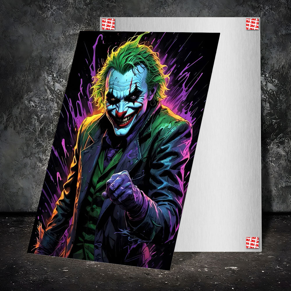 Metal Poster - Joker JK04 Mobile Case by CoverMeUp - Style 2