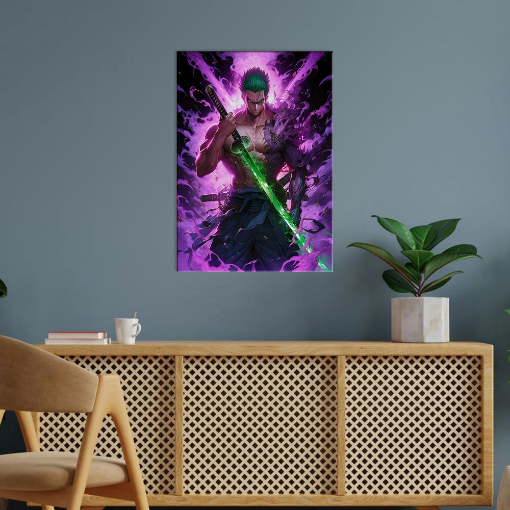 Metal Poster - One Piece Roronoa Zoro OP28 Mobile Case by CoverMeUp - Style 5
