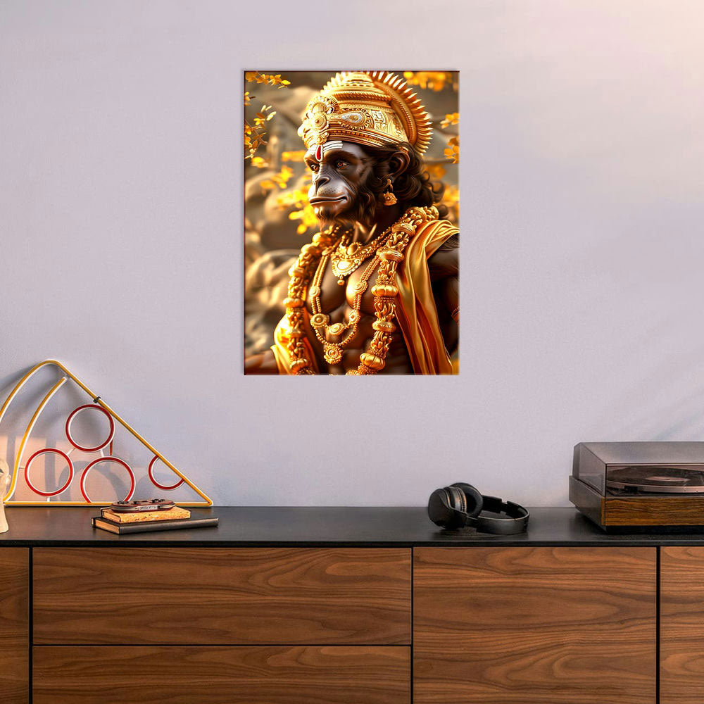 Metal Poster - Lord Hanuman LH01 Mobile Case by CoverMeUp - Style 6