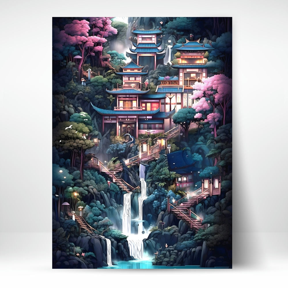 Metal Poster - Painting PA04 Mobile Case by CoverMeUp