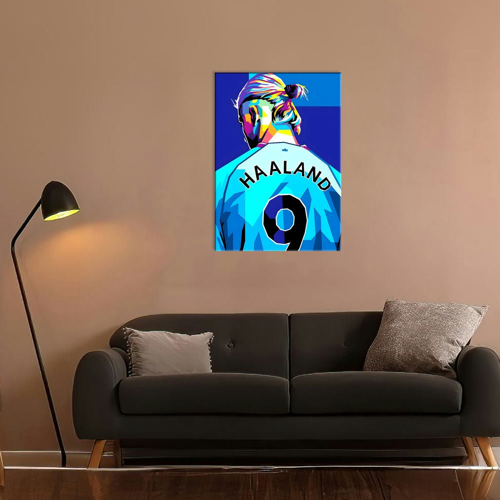 Metal Poster - Footballer Erling Haaland EH01 Mobile Case by CoverMeUp - Style 7