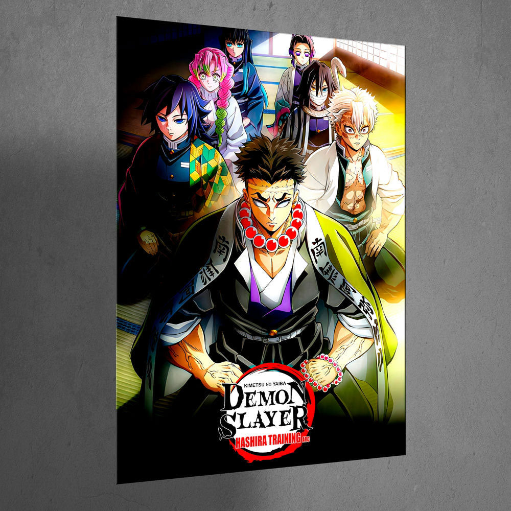 Metal Poster - Anime Demon Slayer Mobile Case by CoverMeUp - Style 3