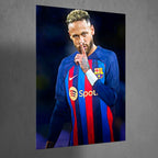 Metal Poster - Footballer Neymar Jr NJR05 Mobile Case by CoverMeUp - Style 3