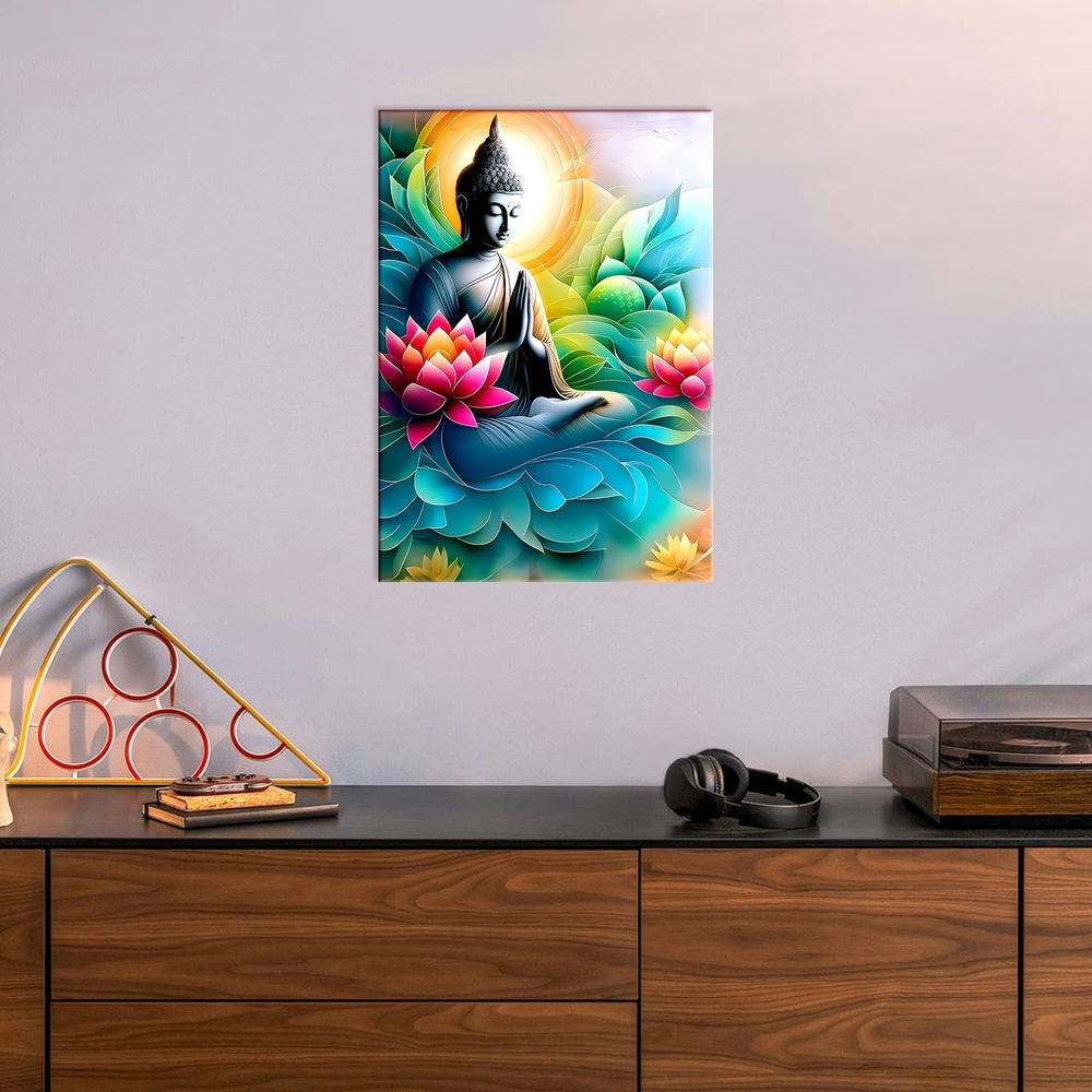 Metal Poster - Lord Buddha LB11 Mobile Case by CoverMeUp - Style 6