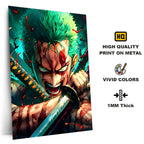Metal Poster - One Piece Roronoa Zoro OP21 Mobile Case by CoverMeUp - Style 4