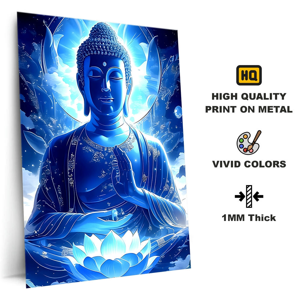 Metal Poster - Lord Buddha LB14 Mobile Case by CoverMeUp - Style 4