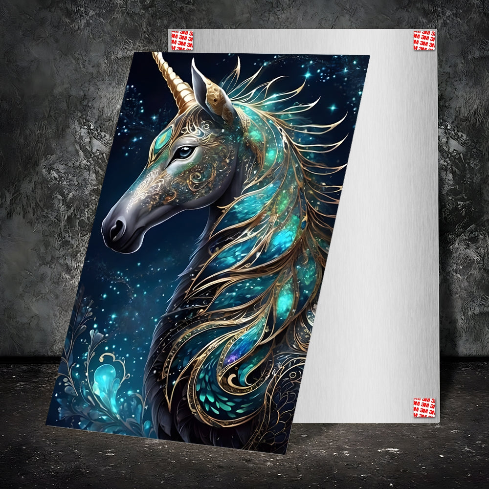 Metal Poster - Wildlife Unicorn UN01 Mobile Case by CoverMeUp - Style 2