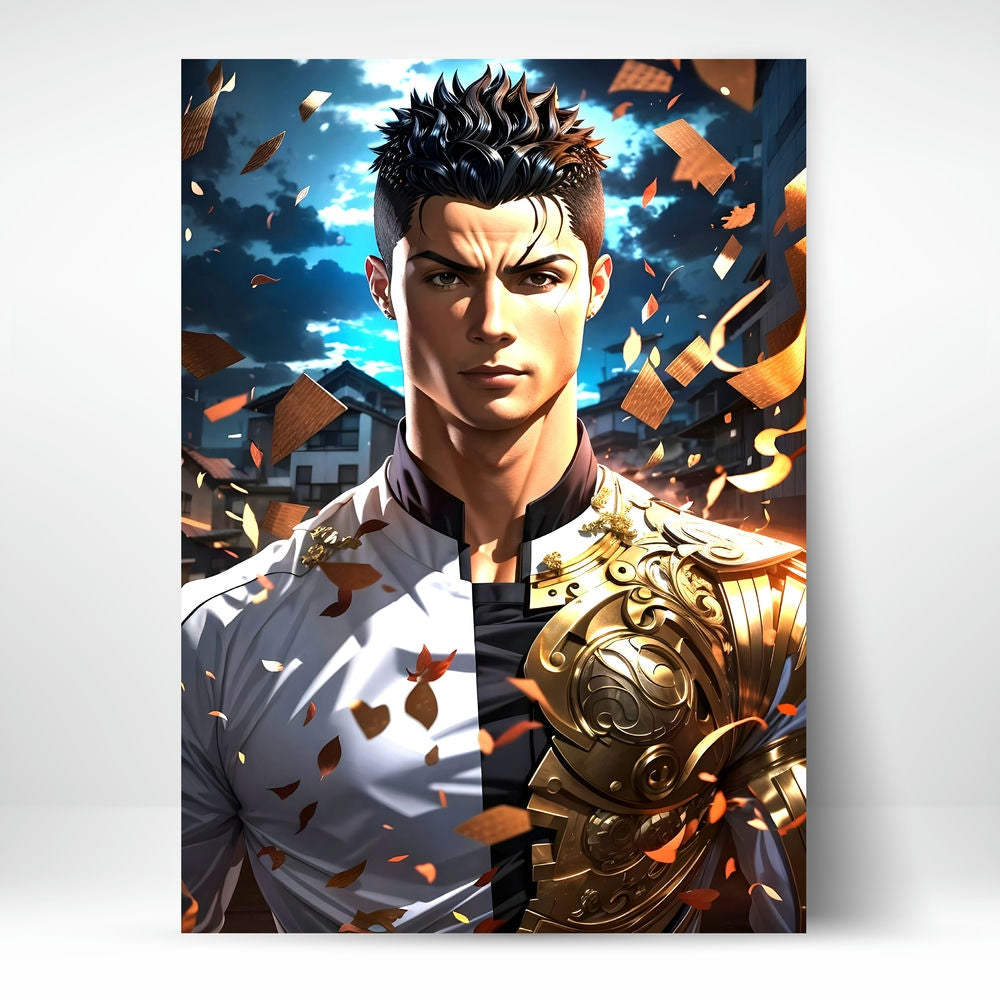 Metal Poster - Footballer Cristiano Ronaldo F07 Mobile Case by CoverMeUp
