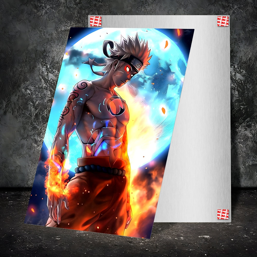 Metal Poster - Anime Naruto Uzumaki NU06 Mobile Case by CoverMeUp - Style 2