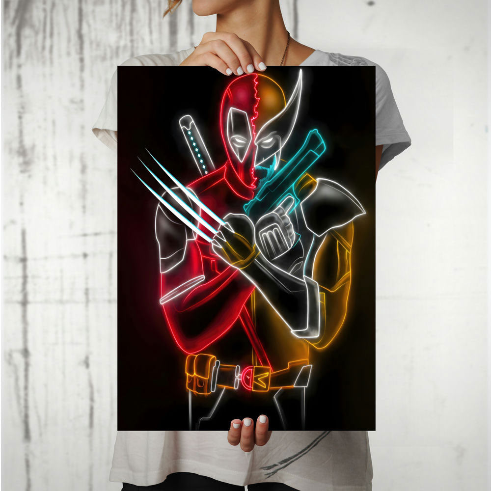 Metal Poster - Superhero Deadpool DP01 Mobile Case by CoverMeUp - Style 8