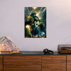 Metal Poster - Lord Krishna LK06 Mobile Case by CoverMeUp - Style 6