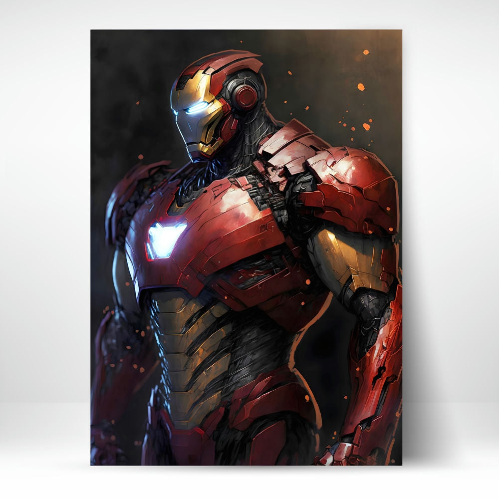 Metal Poster - Superhero Iron Man IM14 Mobile Case by CoverMeUp