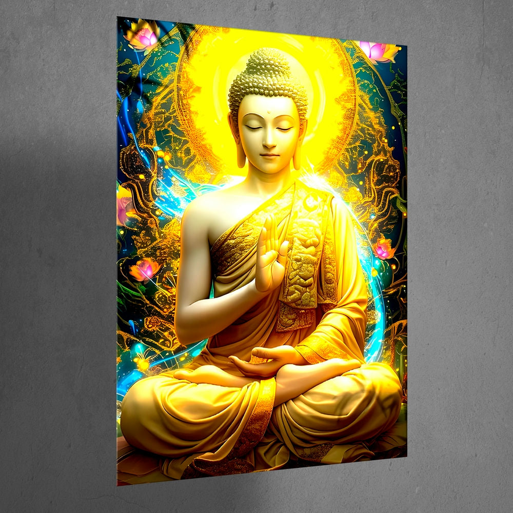 Metal Poster - Lord Buddha LB12 Mobile Case by CoverMeUp - Style 3