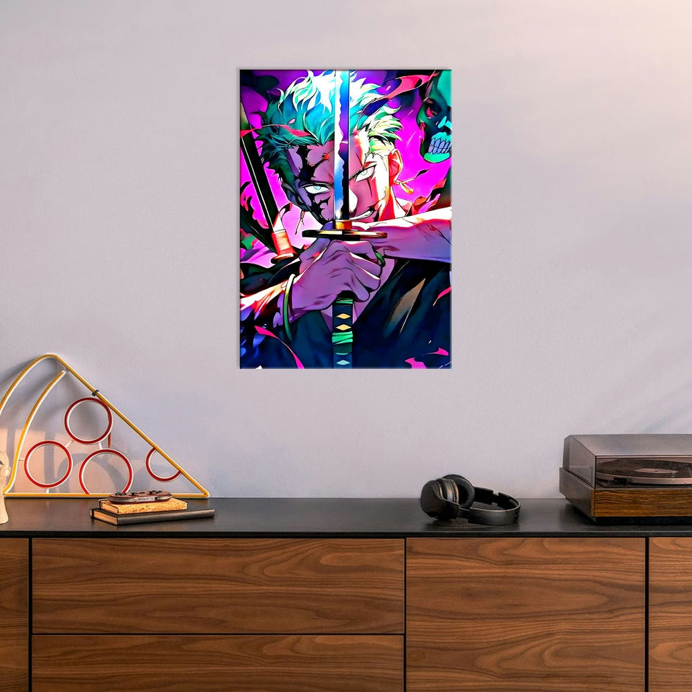 Metal Poster - One Piece Roronoa Zoro OP41 Mobile Case by CoverMeUp - Style 6