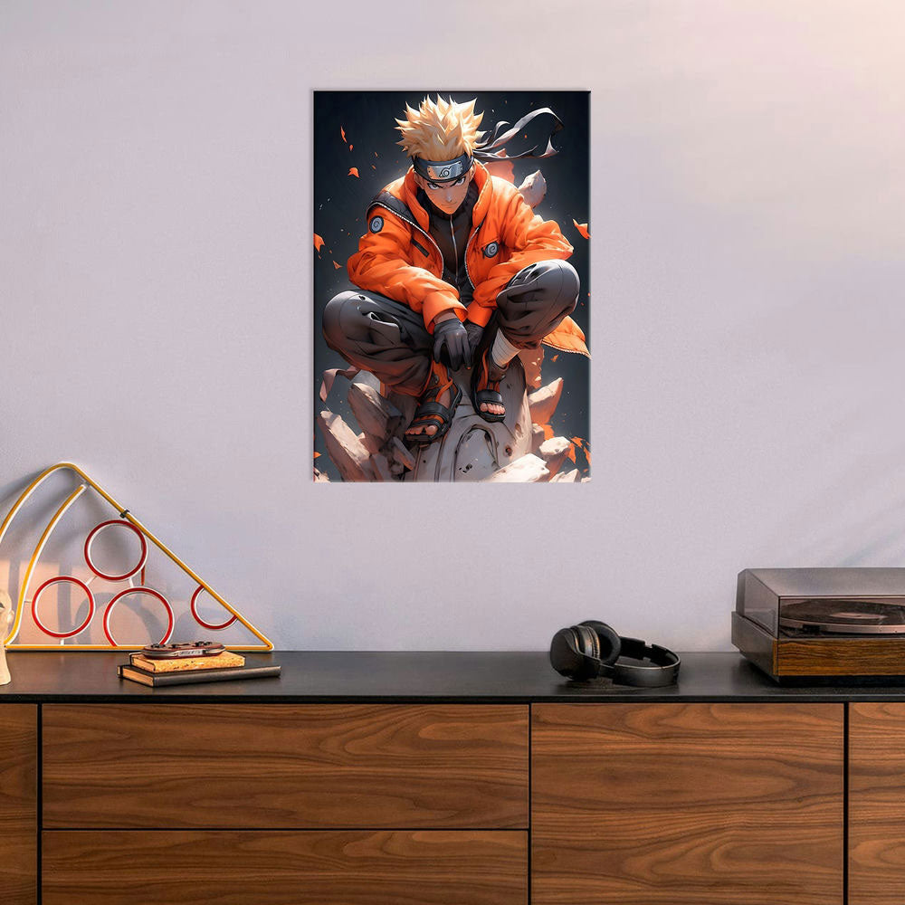 Metal Poster - Naruto Uzumaki NU03 Mobile Case by CoverMeUp - Style 6
