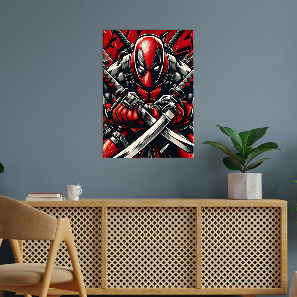 Metal Poster - Superhero Deadpool DP02 Mobile Case by CoverMeUp - Style 5