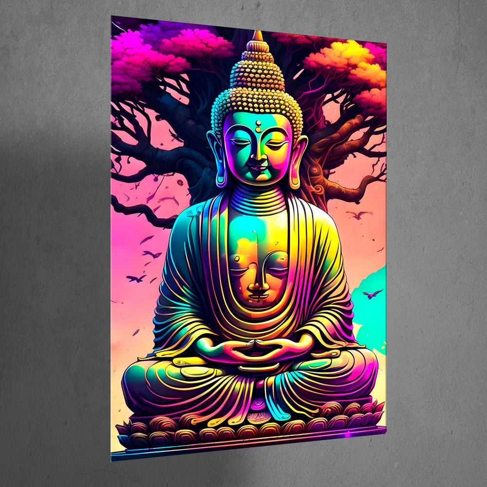 Metal Poster - Lord Buddha LB21 Mobile Case by CoverMeUp - Style 3