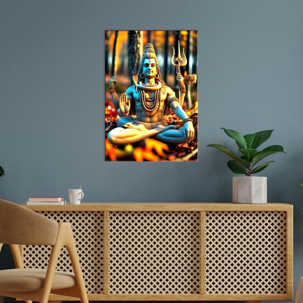 Metal Poster - Lord Shiva LS22 Mobile Case by CoverMeUp - Style 5