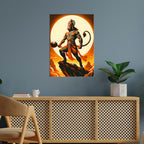 Metal Poster - Lord Hanuman LH09 Mobile Case by CoverMeUp - Style 5
