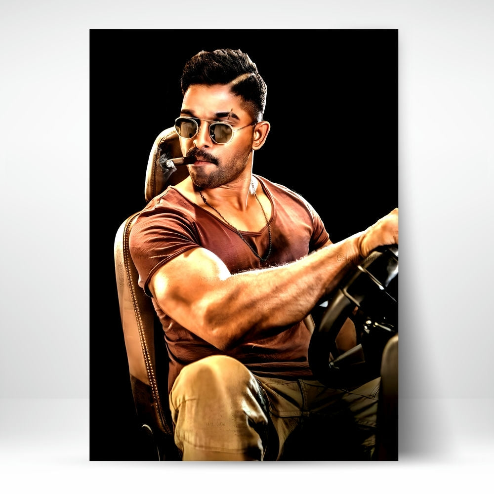 Metal Poster - Allu Arjun AA05 Mobile Case by CoverMeUp