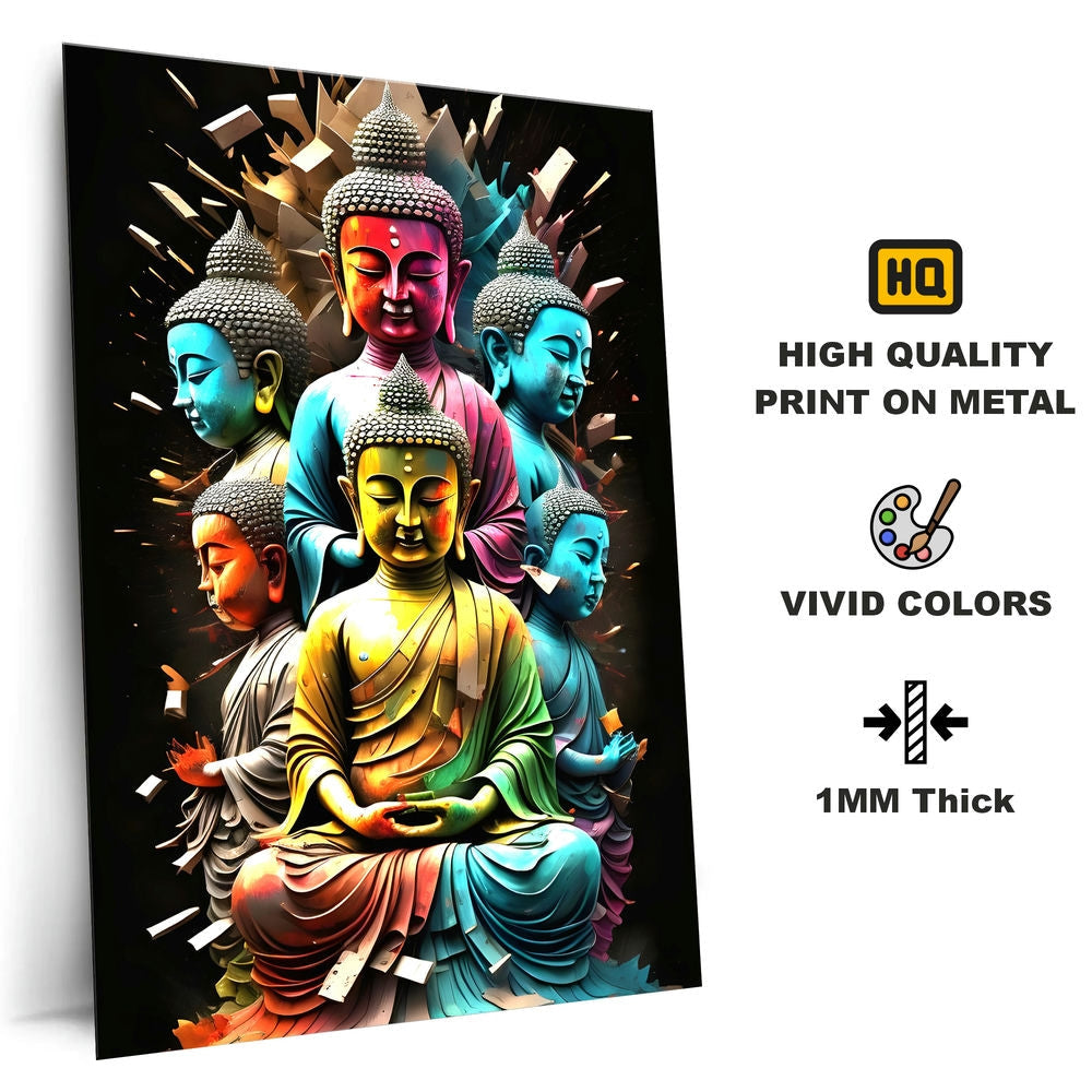 Metal Poster - Lord Buddha LB29 Mobile Case by CoverMeUp - Style 4