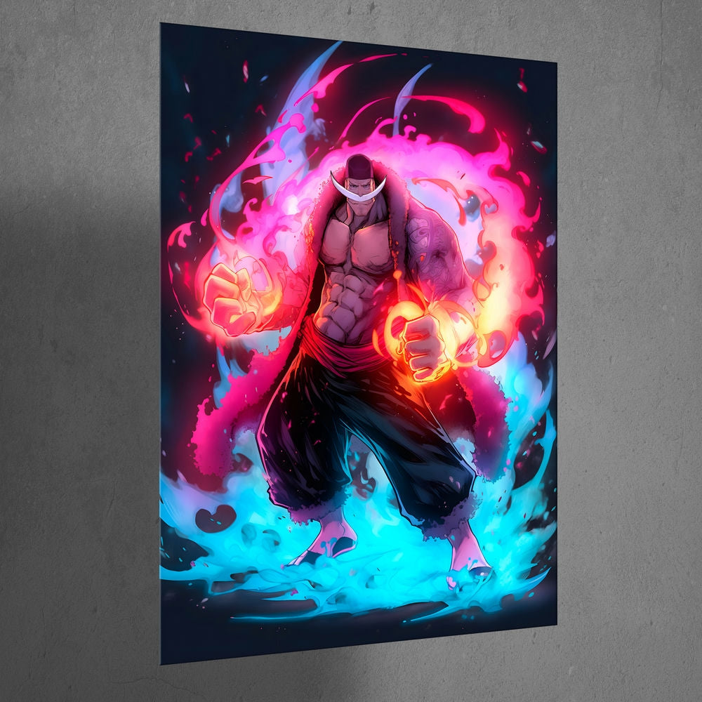 Metal Poster - Anime One Piece Edward Newgate OP62 Mobile Case by CoverMeUp - Style 3